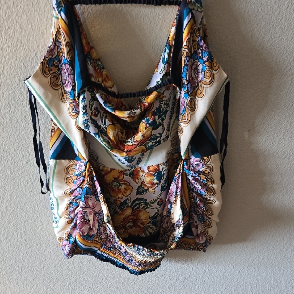 Anthropologie Multicolor Floral Camisole - Picture 3 of 6